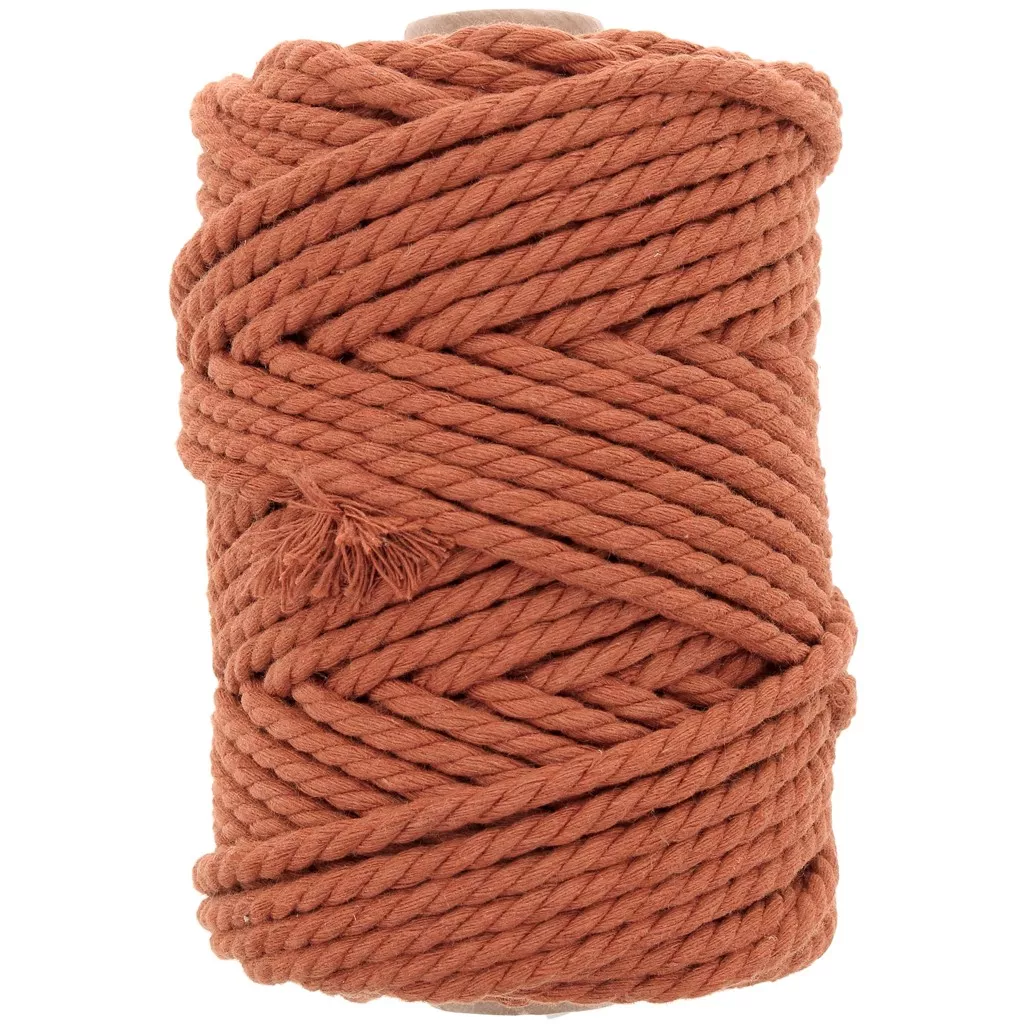 Corda In Cotone Naturale Spessa 8 Mm – Bobina Da 15 Metri, Bianca, Morbida, Per Macramè, Fai Da Te, Giardino E Progetti Creativi