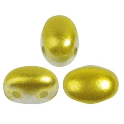 Perle in vetro Samos® di Puca® 7x5 mm Ice Slushy Pineapple x10g
