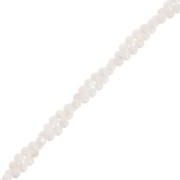Perle rotonde di madreperla 2,5 mm - Bianco x37cm