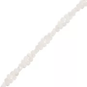 Perle rotonde di madreperla 2,5 mm - Bianco x37cm