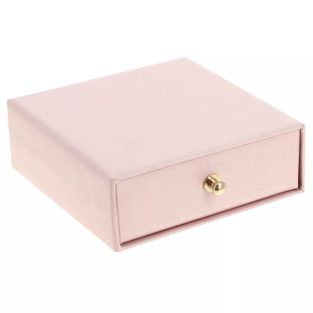 Orecchini A Borchia In Oro 9 Ct Rosa Con Zirconi Rotondi 5 Mm, Confezione Regalo