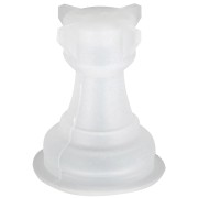 Stampo in silicone per realizzare la torre 3D della scacchiera 31x22 mm in resina x1