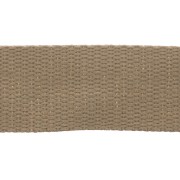 Cinghia metallica larga 30 mm - Sabbia -dorato x1m|raw }}