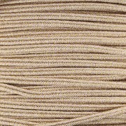 Soutache Luxor di produzione italiana 3 mm - Rosa cipria - dorato x1m