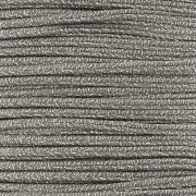 Soutache Luxor di produzione italiana 3 mm - Marrone - Argento x1m