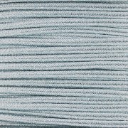 Soutache Luxor di produzione italiana 3 mm - Blu ghiaccio - Argento x1m