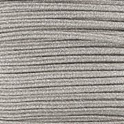 Soutache Luxor di produzione italiana 3 mm - Marrone chiaro - Argento x1m