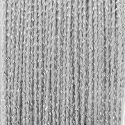 Bobina di filo italiano Luxor 0,5 mm - Bianco - Argento x50m