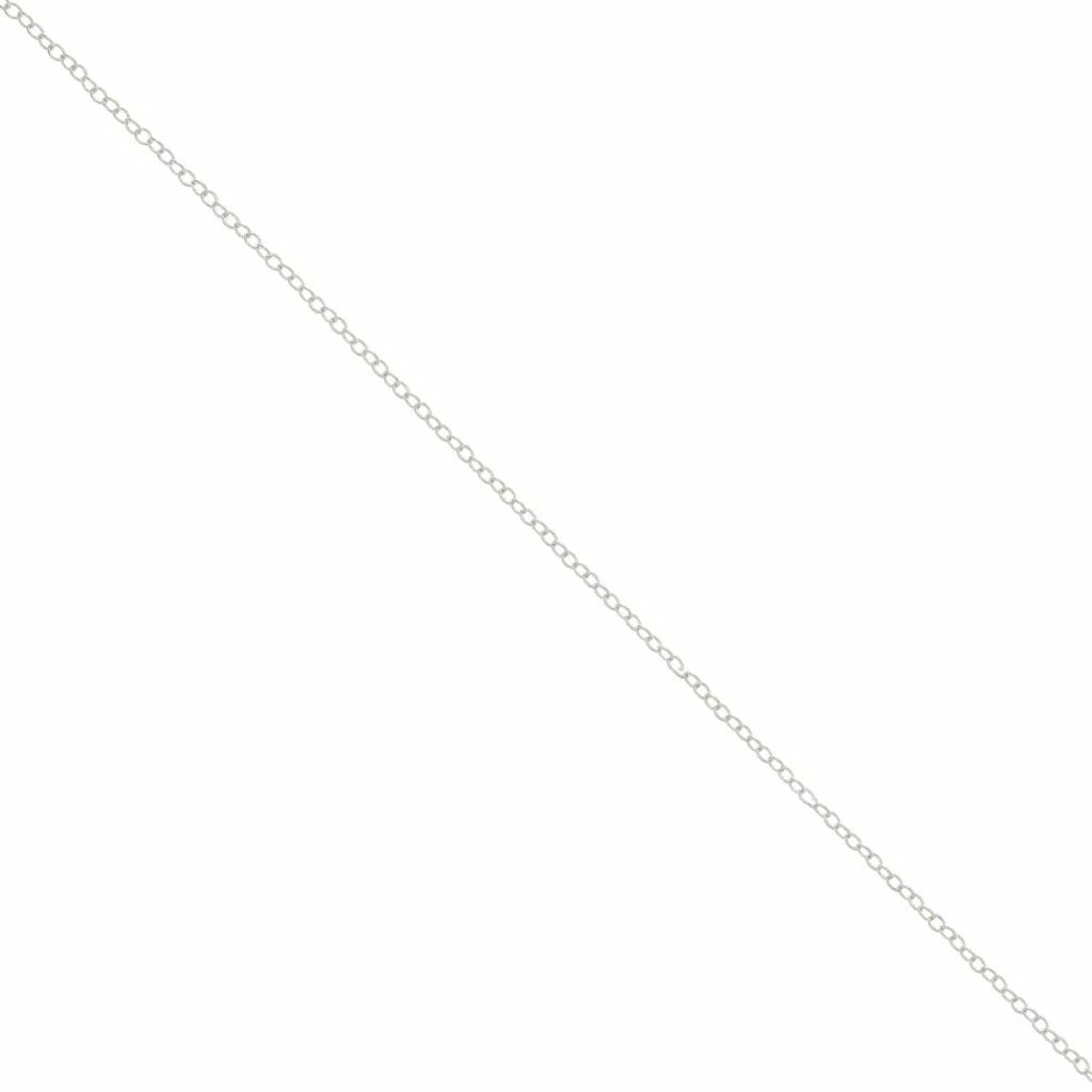 Catena Forzatina 1,65 mm - Placcata argento x50cm - Perles & Co