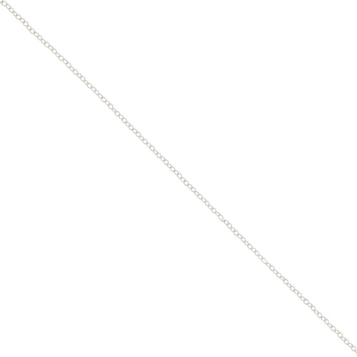 Catena Forzatina 1,65 mm - Placcata argento x50cm
