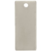 Pendente rettangolo 21x9 mm - Acciaio inox 304 x1