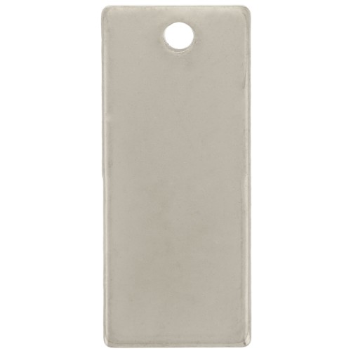 Pendente rettangolo 21x9 mm - Acciaio inox 304 x1