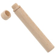Astuccio per aghi in legno grezzo 91x13,5 mm x2