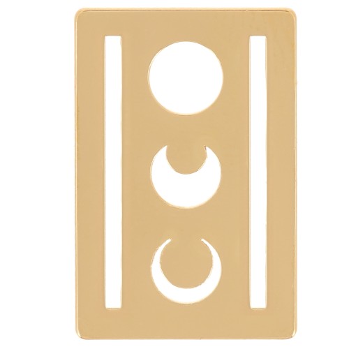 Distanziatore per tessitura Miyuki 11/0 escluso Perles&Co 16x11mm dorato oro fino