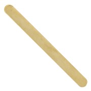 Anello da modellare e personalizzare 66,5x6 mm - Ottone grezzox1