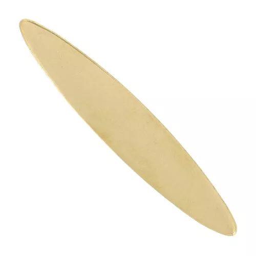 Anello da modellare e personalizzare 62x11 mm - Ottone grezzo x1
