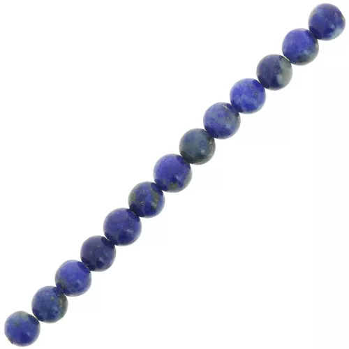 Perline rotonde 3 mm - Lapislazzuli x25
