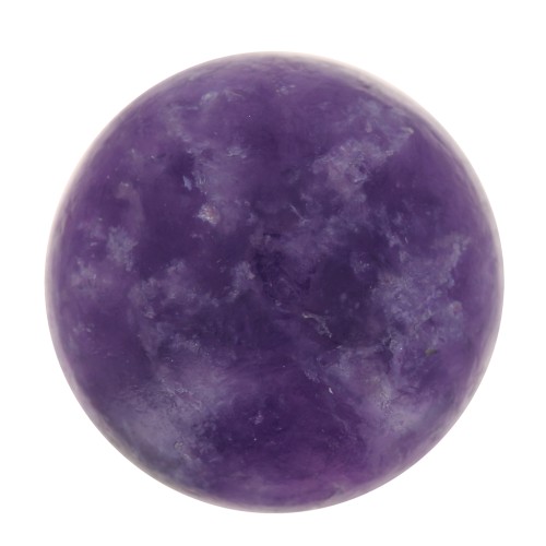 Cabochon rotondo da 8 mm in pietra semipreziosa - Lepidolite x1