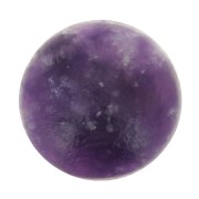 Cabochon rotondo da 10 mm in pietra semipreziosa - Lepidolite x1|raw }}