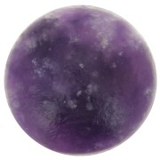Cabochon rotondo di 12 mm in pietra semipreziosa - Lepidolite x1|raw }}