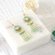 Ciondoli tondi sfaccettati 3 mm Occhio di tigre su chiodo in argento 925x6