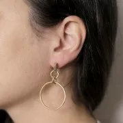 Anello di montaggio e tessitura con cerchio da 30 mm - acciaio inox 304 x1