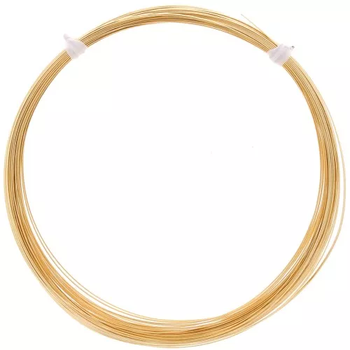 Filo semitondo semiduro 0,8 mm in gold filled x1m