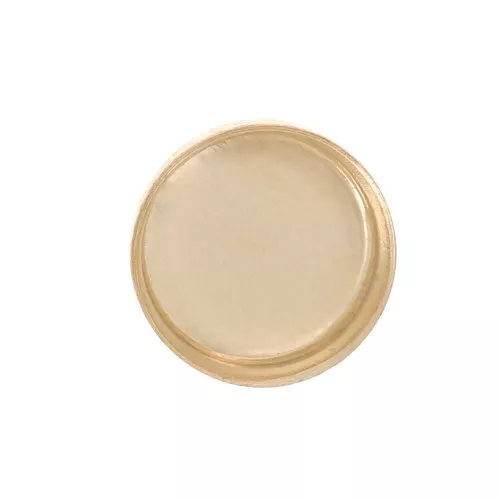 Castone per cabochon 3 mm - Gold filled x4