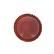 Castone per cabochon 3 mm - Gold filled x4