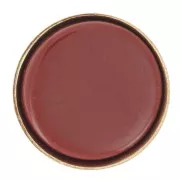 Castone per cabochon rotondo da 6 mm - Gold filled x1