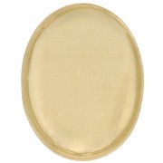 Castone ovale per cabochon 8x6 mm - Gold filled x1|raw }}