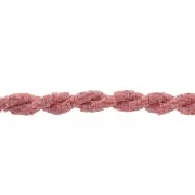 Perle rondelle in pasta polimerica Heishi 4x1 mm - Multi Brown - Brick x39cm