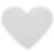 Stampo in silicone per realizzare un cuore in resina 13x14,5 cm x1