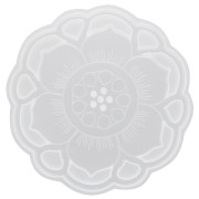 Stampo in silicone per realizzare una rosa in resina di 10 cm x1