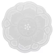Stampo in silicone per realizzare una rosa in resina di 10 cm x1