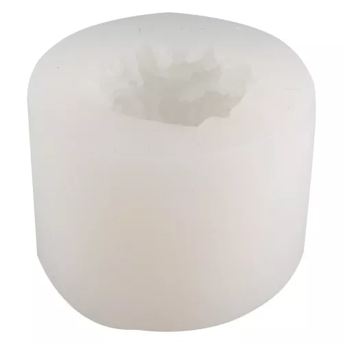 Stampo per candele in silicone - Pallina di fiori 3D - 4 cm - Trasparente x1