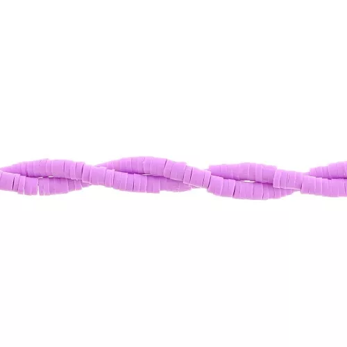 Perle rondelle in pasta polimerica Heishi 3x1 mm - Parma x45cm
