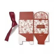 Scatola portagioie fai da te con nastro 7x7 cm - design floreale - Brick