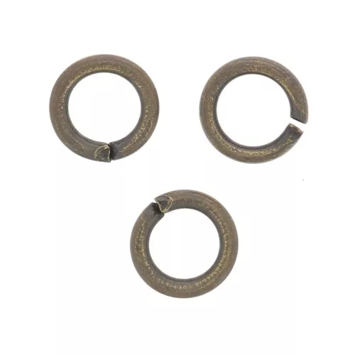 Anelli aperti 4x0,7 mm - Bronzo x50