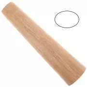 Strumento ovale in legno per la forgiatura del bracciale x1