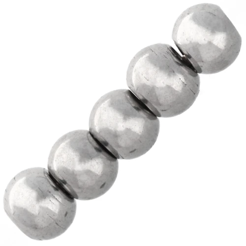 Perle rotonde da 3 mm - acciaio inossidabile 303L x10