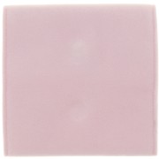 Pochette in velluto con chiusura bottoni pressione 100x95 mm - Rosa chiaro x1