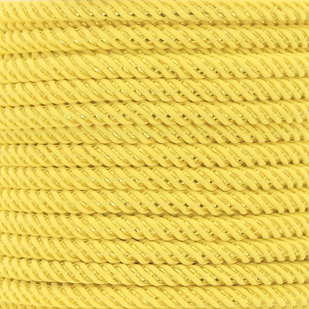 Cordoncino in poliestere cerato Linhasita da 1 mm, filo cerato
