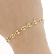 Catena 6,4 mm - Acciaio inox 304L dorato x99cm