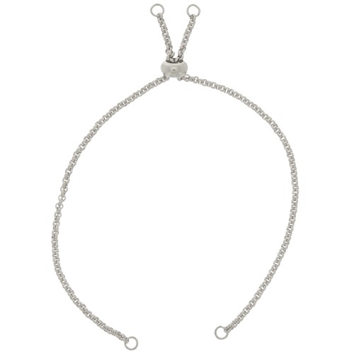 Bracciale regolabile di 20 cm per il distanziatore-Jaseron-Acciaio inox 304L x1