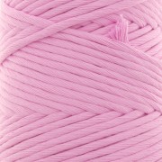 Bobina di cotone Supreme 3XL macramè pettinato - Rosa x75m