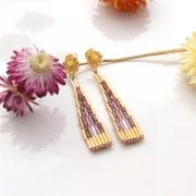 Bugles Miyuki mm. 6 BGL-016 - Green Silver lined x10g