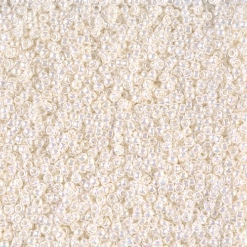 Rocaille Miyuki 15/0 0591 - Ivory Pearl Ceylon x8g
