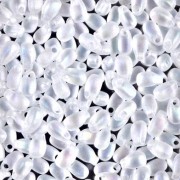 Long Drop Miyuki 3x5.5mm LDP-131FR - Crystal Mat AB x10g