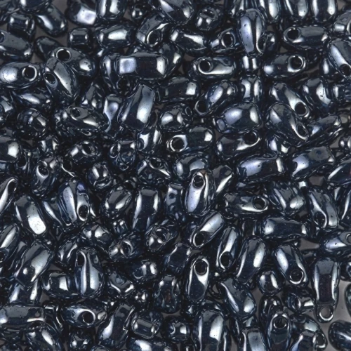 Long Drop Miyuki 3x5,5 mm LDP-451- Gunmetal x10g